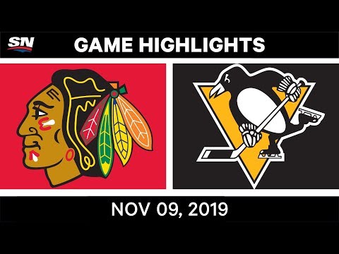 NHL Highlights | Blackhawks vs. Penguins – Nov. 9, 2019