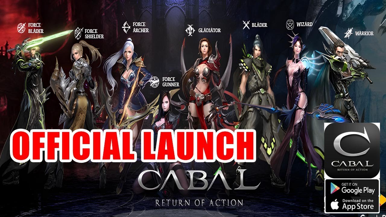 Cabal Return Of Action Gameplay - MMORPG Official Launch Android iOS