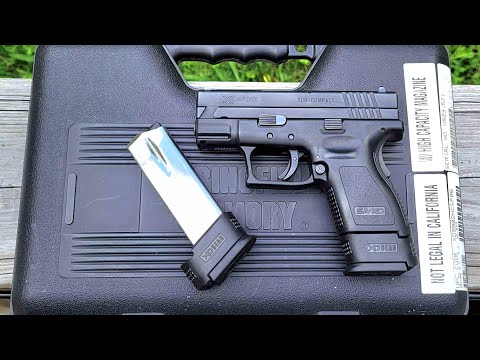 Springfield XD-40 Sub-Compact Updated with Truglo TG131X Fiber Optic Sights