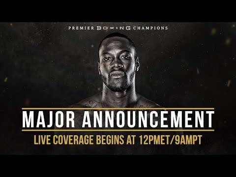 PBC Special Press Conference Live Stream