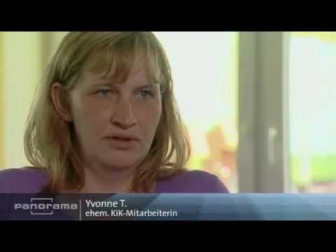 Discounter Kik - Jagd auf arme Mitarbeiter - PANORAMA ARD