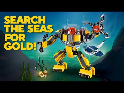 Vidéo LEGO Creator 31090 : Le robot sous-marin