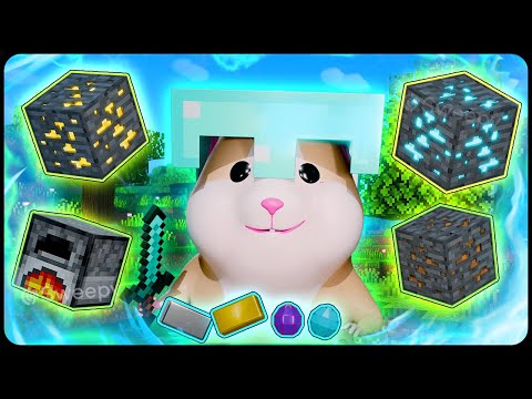 ASMR | Minecraft Diamond, Gold, Silver Ore Block 마크 블록 먹방 Mukbang