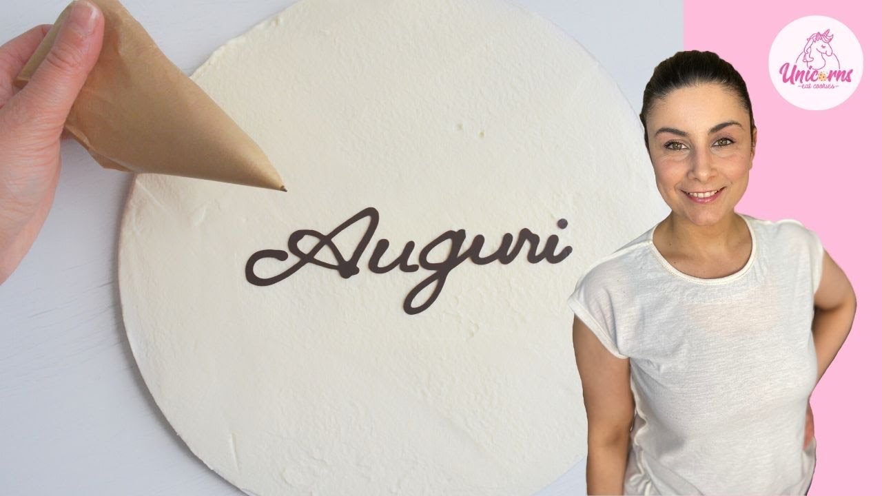 Impara a scrivere con il cioccolato METODO FACILE / Unicorns’ Academy #6 | UnicornsEatCookies