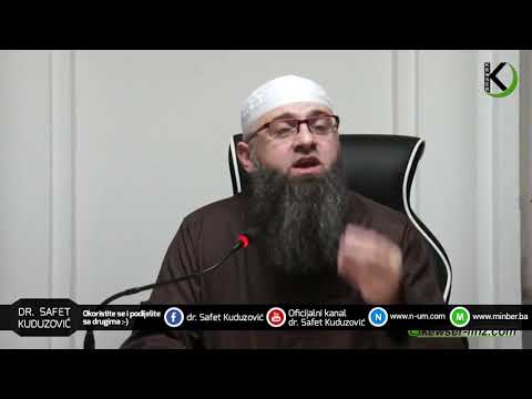 ULEMA SE PITA ZA SVE dr. Safet Kuduzović