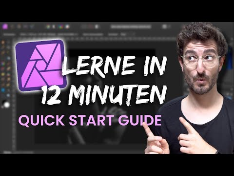 Learn Affinity Photo in 12 minutes! (Tutorial German)