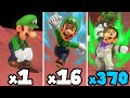 Luigi Odyssey But Every MOON Makes Him POWERFUL Super Mario Odyssey Modded Challenge