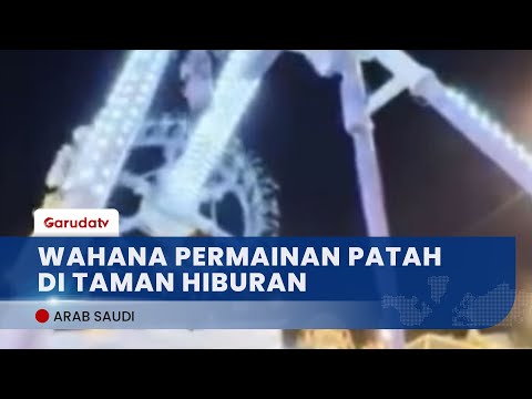 Sebuah Wahana di Taman Hiburan Patah di Kota Taif Arab Saudi Akibatkan Puluhan Orang Terluka