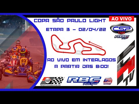 XV COPA SÃO PAULO LIGHT DE KART - ETAPA 3 - INTERLAGOS!