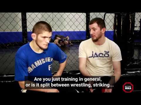 Khabib Nurmegamedov - Training Routine - Resistance Bands