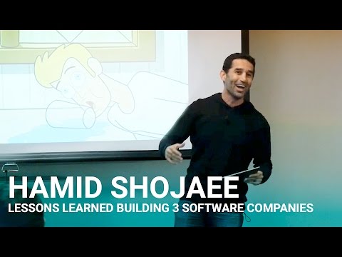 Lessons Learned Building 3 Software Companies - Hamid Shojaee