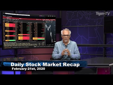 February 21st, The Daily Stock Market Recap on TFNN - 2020