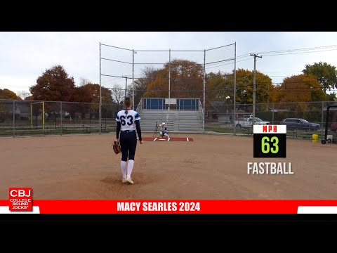 Macy Searles 2024 Pitcher Softball Skills Video