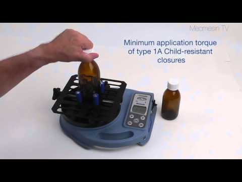 Máy đo lực mở nắp chai theo tiêu chuẩn ASTM D3810  -  Mecmesin