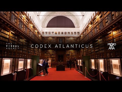 Visualizing Leonardo da Vinci's thought at Biblioteca Ambrosiana