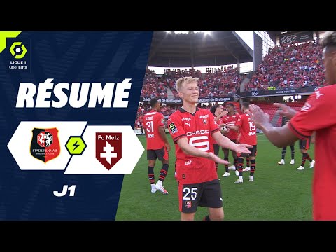 STADE RENNAIS FC - FC METZ (5 - 1) - Résumé - (SRFC - FCM) / 2023-2024