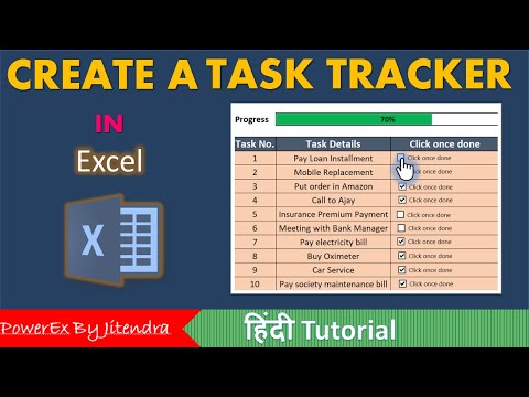 How to Create a Smart To Do List in Excel Hindi
