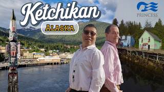 Alaska Cruise KETCHIKAN: We Did Totem Park + Lumberjack Show!