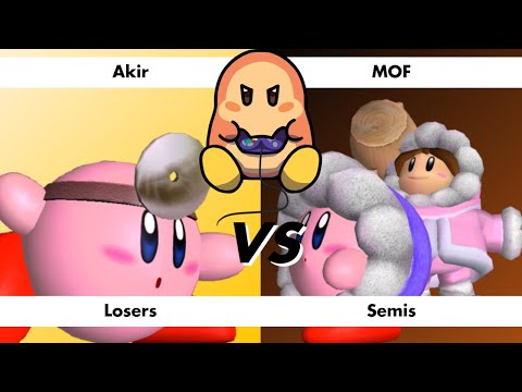 Akir (Marth/Doc) vs MOF (ICs) - Waddle Dee's Summer Vacation Losers Semis