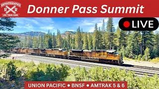 🔴Live🔴East Norden, California /Donner Pass Summit (UNION PACIFIC'S ROSEVILLE SUB) live webcam