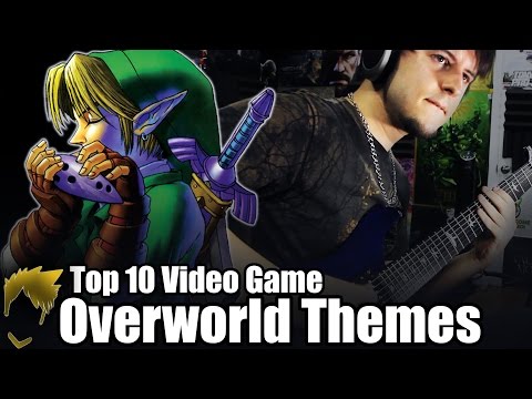 Top 10 Video Game Overworld Themes - Guitar Medley (FamilyJules7x)