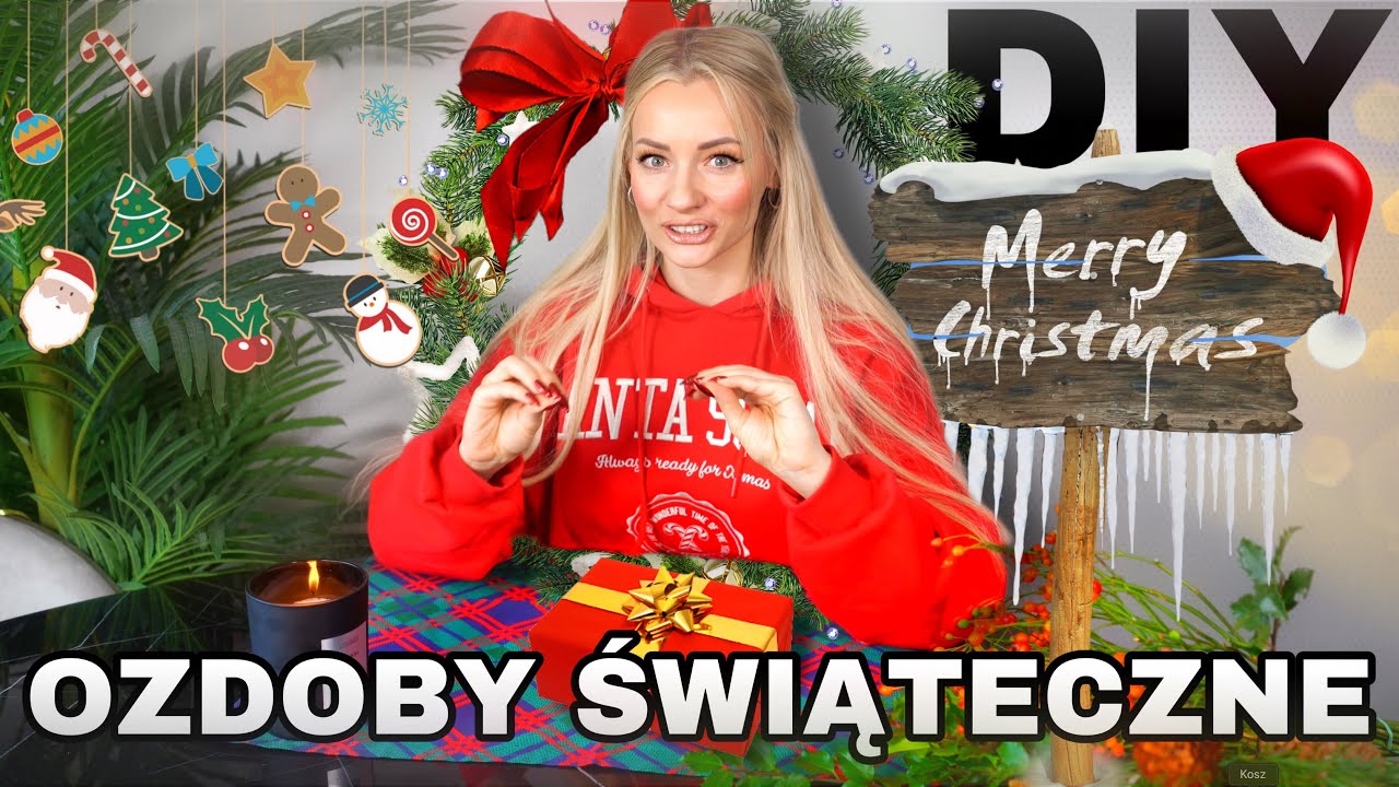Watch DIY: OZDOBY ŚWIĄTECZNE w 5 minut ! TANIE, PROSTE, PIĘKNE 🎄 now DIY: OZDOBY ŚWIĄTECZNE w 5 minut ! TANIE, PROSTE, PIĘKNE 🎄