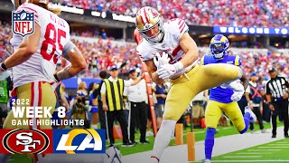 San Francisco 49ers vs. Los Angeles Rams | 2022 Week 8 Game Highlights