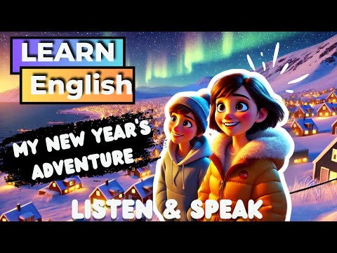 New Year Adventure with Angelina: Enhance Your Language Skills|Listening& Speaking Skills.