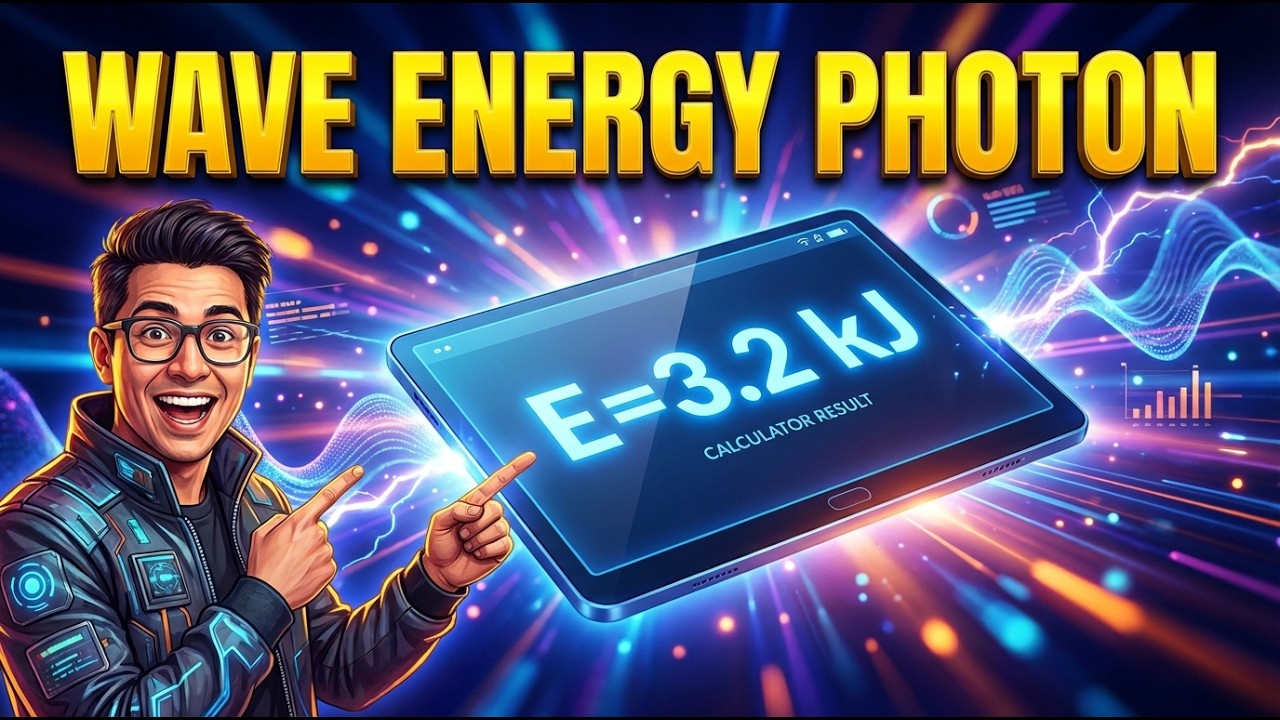 Wave Energy Photon Interactive Calculator