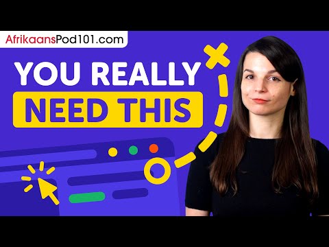 Learn These Afrikaans Words & You WILL Become Fluent!