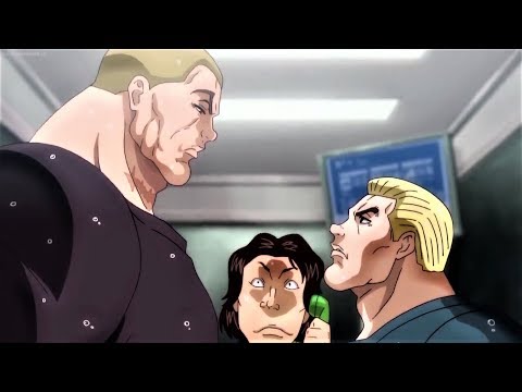 Jack Hanma VS Sikorsky Fight Scene | BAKI 2018 EPISODE 21 ENGLISH SUBBED