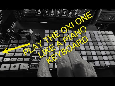 Oxi One MIDI sequencer keyboard mode (w/ StringLab for iOS) V2