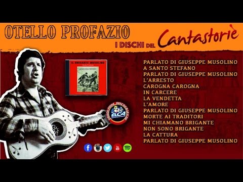 Otello Profazio - Premio Tenco 2016 - Il Brigante Musolino (FULL ALBUM)