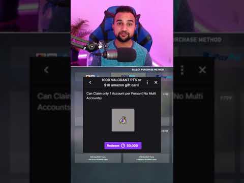 FREE 1000 VAL POINTS!!! #shorts #valorant #giveaway