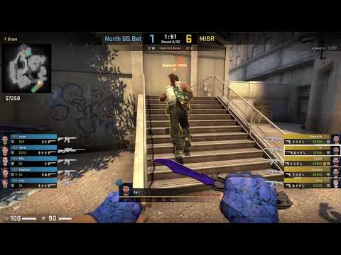 CS:GO POV Demo MIBR fer (26/12) vs North (de_overpass)