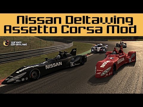 Avoiding a Crash with the Nissan Deltawing at all costs (Assetto Corsa Mod Review)