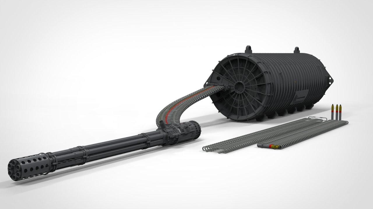 Gau-8 avenger 3D Model