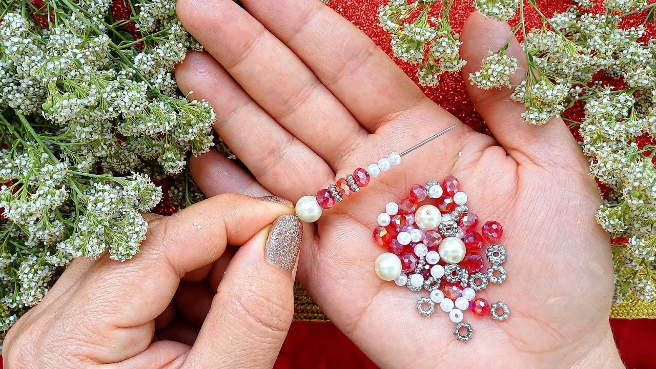 I use my own unique ideas and techniques for sewing and designing tassel embroidery.#DIY❤️