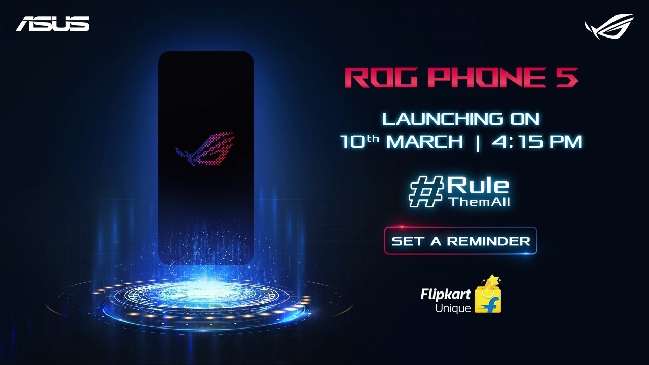 ROG PHONE 5 Live Launch Event | ROG 5 | Asus ROG | ROG Phone 5 Launch Event | ROG | Asus | PHONLY