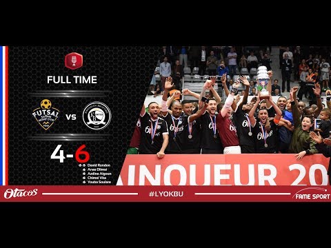 Rencontre Lyon Futsal Mont d'Or vs KB United finale de la coupe de France