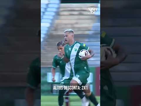 ALTOS DESCONTA CONTRA O FLUMINENSE-PI: 2x1