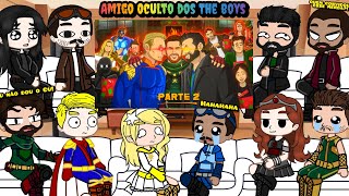 Personagens de The Boys React O AMIGO OCULTO DOS THE BOYS COM OS 7 (PARTE 2)😂❤️ •VoiceMakers•