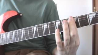 How to Play &quot;Beyond the Flames&quot; by Killswitch Engage (Guitar Lesson)