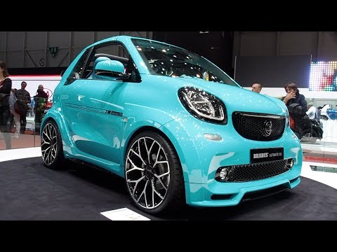 BRABUS Ultimate 125 Smart Fortwo Cabriolet 2017 In detail review walkaround Interior Exterior