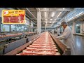 How BACON Is Made In Factories The Process Of Making Smoked Pork