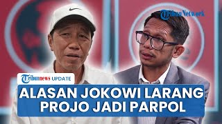 Jelang Kongres ke-3, Jokowi Blak-blakan Larang Projo Jadi Partai Politik meski Relawannya 'Ngebet'
