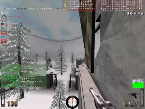 rtcw nub gets knifed in the back in an rtcw scrim