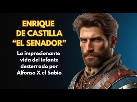 ENRIQUE  "EL SENADOR" - La IMPRESIONANTE vida del infante desterrado por ALFONSO X EL SABIO