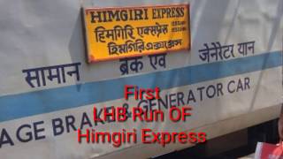 preview picture of video 'First on YouTube First LHB Run OF Himgri express'