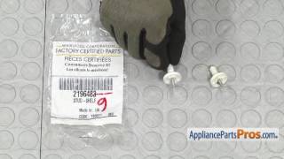 How To: Whirlpool, KitchenAid, Maytag Shelf Stud WP2196483